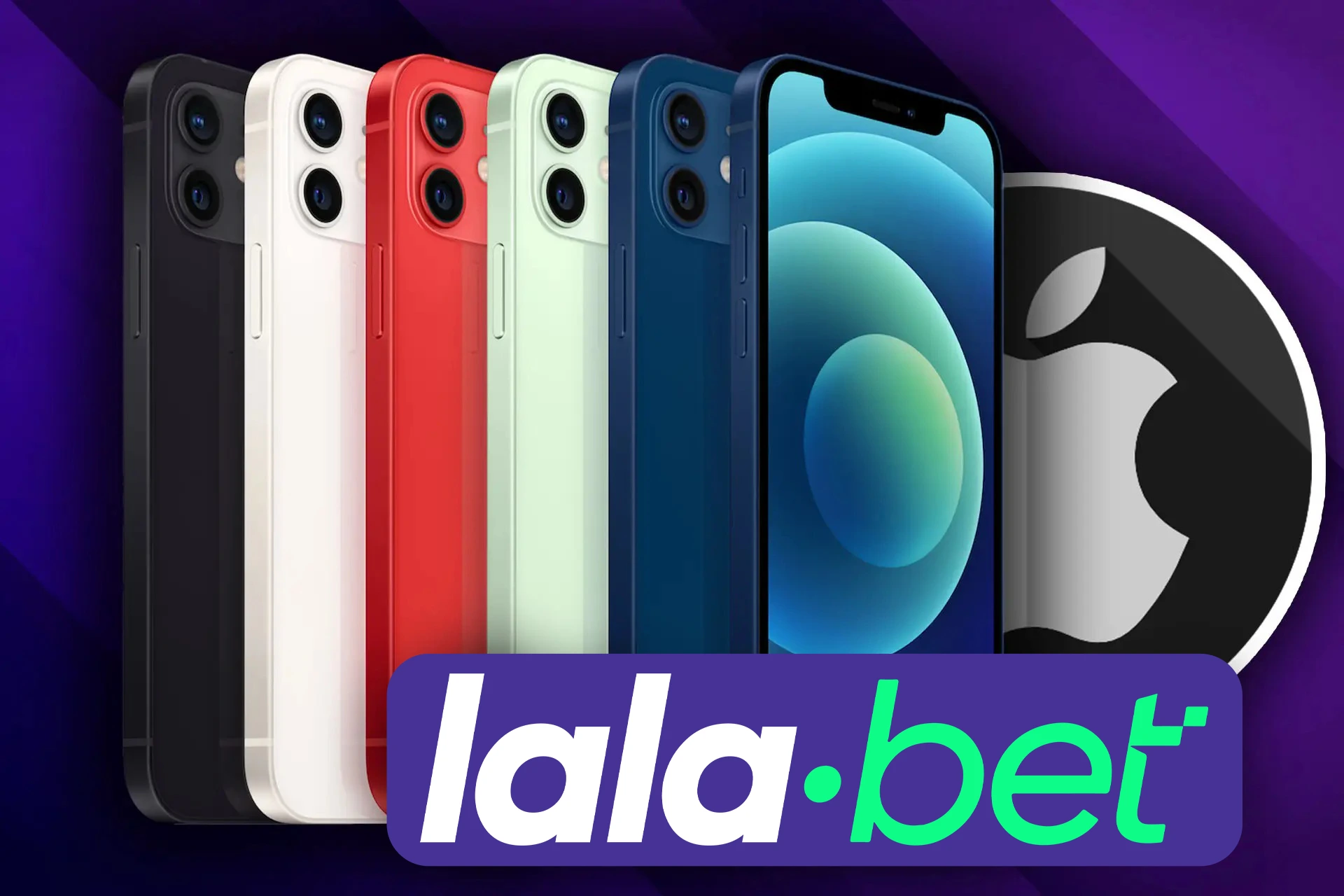 Use o aplicativo Lalabet em seu telefone iOS.