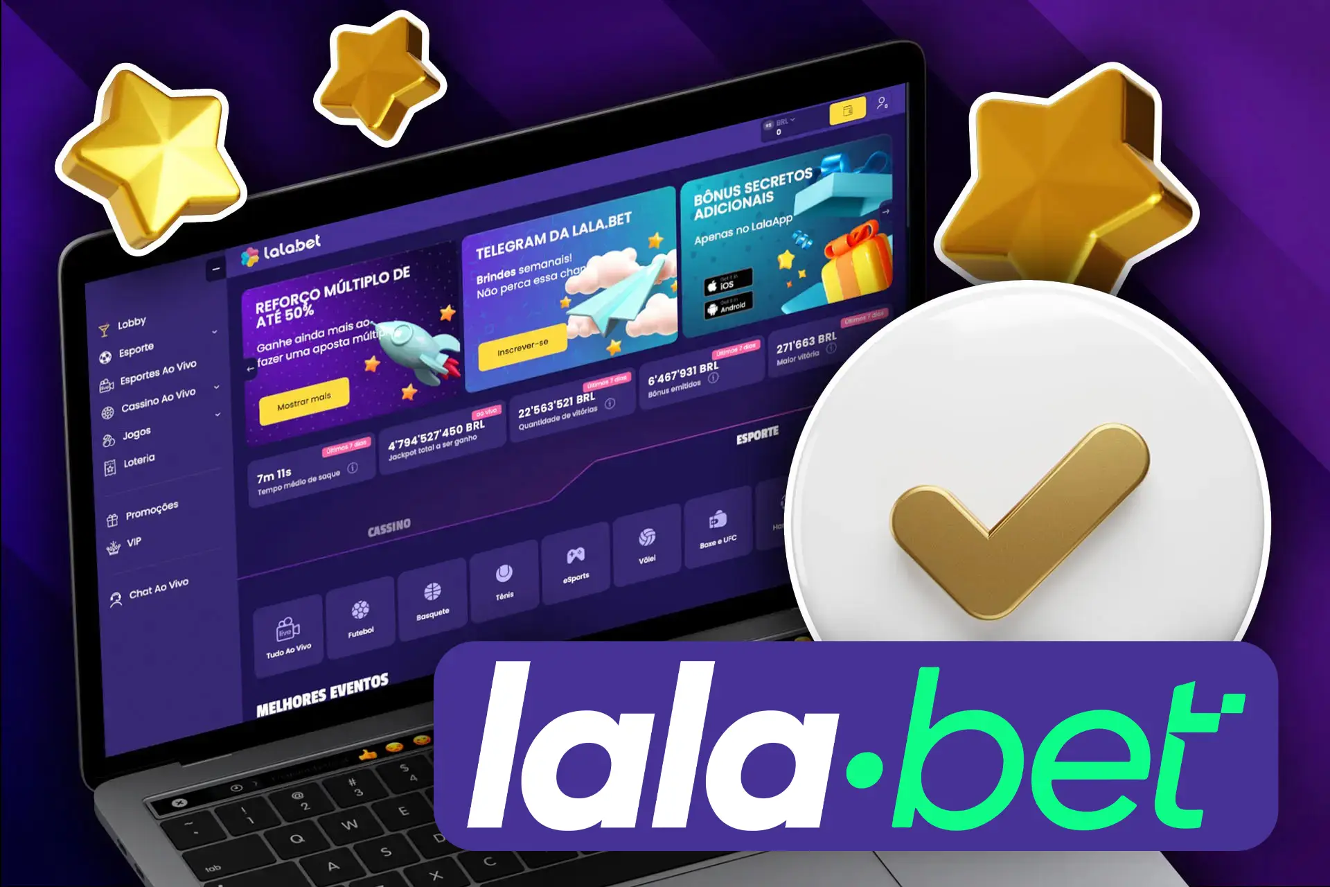 LalaBet – Site Oficial de Apostas Esportivas Online e Cassino no Brasil