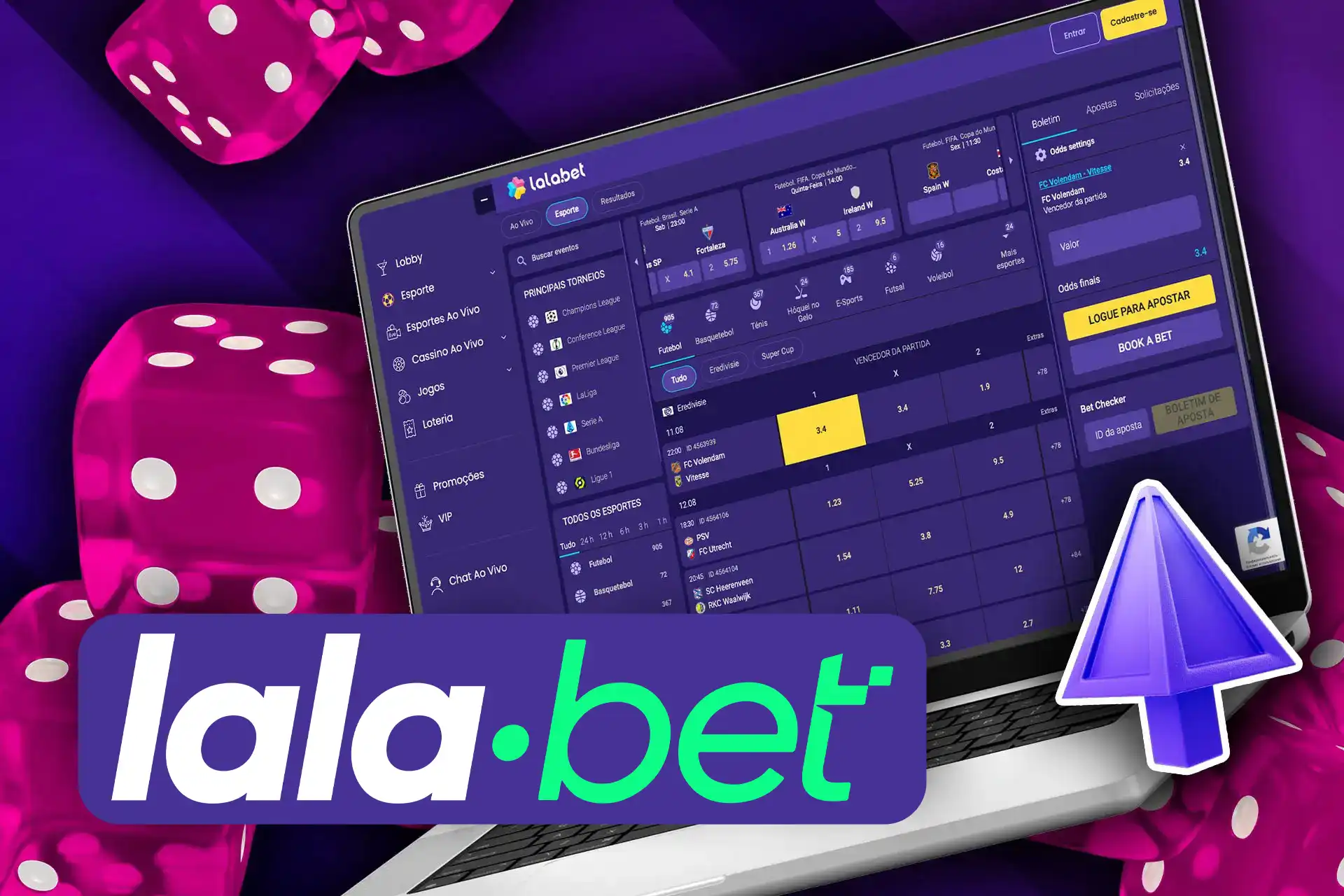 LalaBet – Site Oficial de Apostas Esportivas Online e Cassino no Brasil